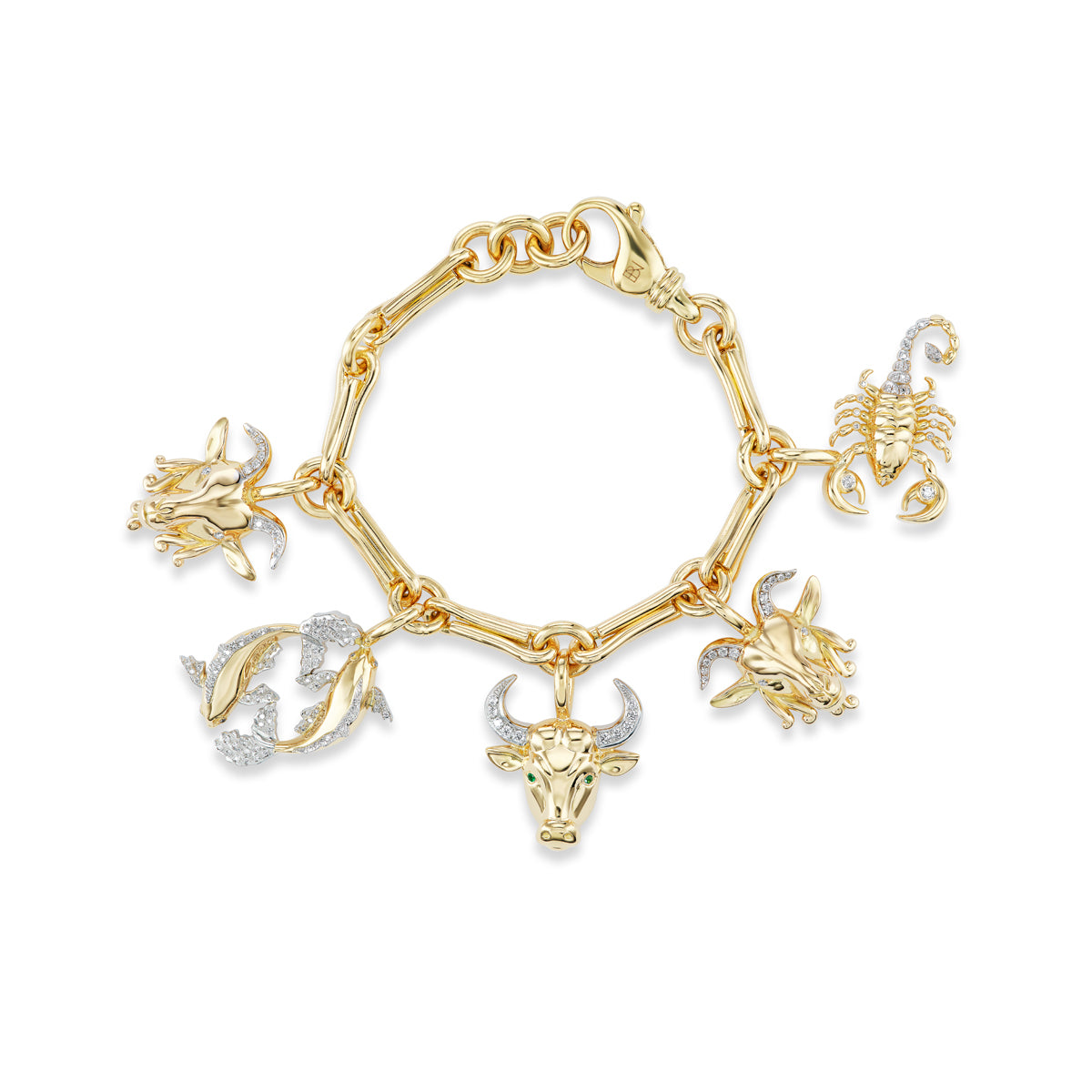 Zodiac Charm Bracelet – Brent Neale