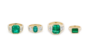 Brent Neale Signature - Emerald Rings