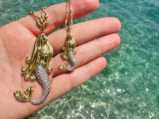 Large Mermaid Pendant