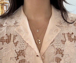 IN STOCK : Bubble Pendant with Diamonds