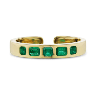 One-of-a-Kind BNS Emerald Cuff