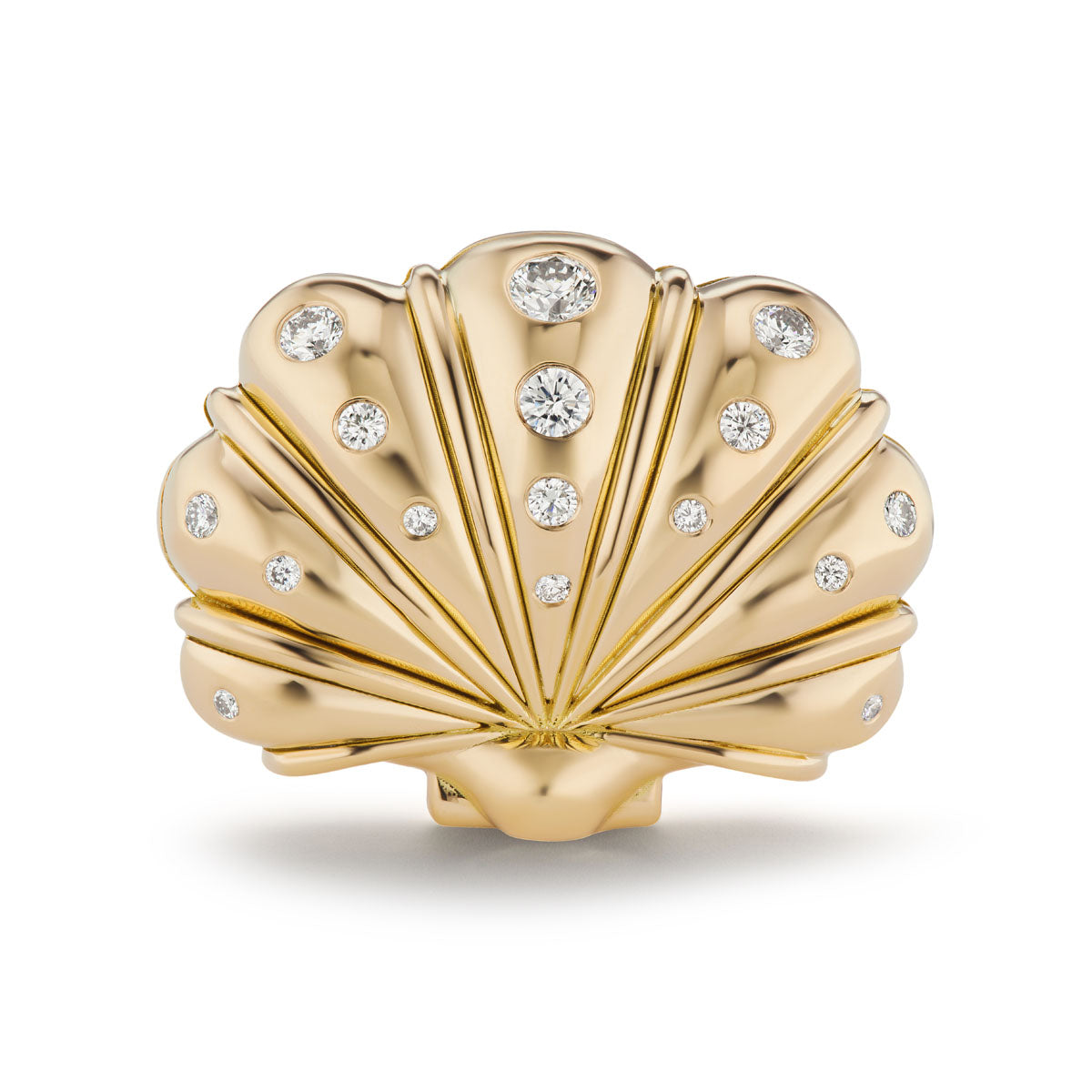Large Clam Shell Ring – Brent Neale