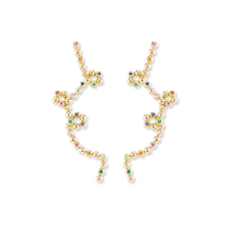 Large Daisy Chain Earrings