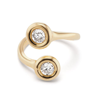 Moi Et Toi Ring with 0.50ct Diamond Rounds