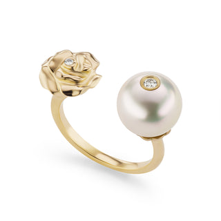 Pearl and Rose Ring